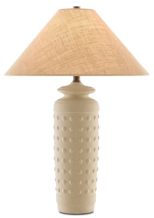 Currey and Company - 6000-0612 - One Light Table Lamp - Sand/Brass
