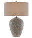 Currey and Company - 6000-0638 - One Light Table Lamp - Earth Gray
