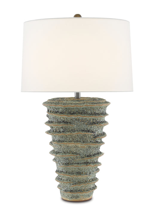 Currey and Company - 6000-0682 - One Light Table Lamp - Green Moss