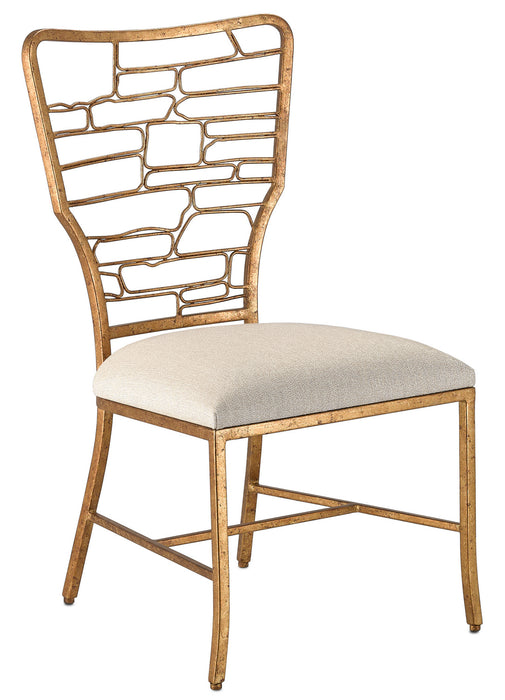 Currey and Company - 7000-0952 - Chair - Guilt Bronze