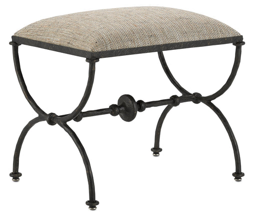 Currey and Company - 7000-0992 - Ottoman - Rustic Bronze