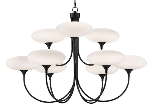 Currey and Company - 9000-0588 - Nine Light Chandelier - Oil Rubbed Bronze