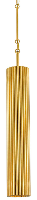 Currey and Company - 9000-0629 - One Light Pendant - Gold Leaf/Painted Gold