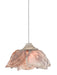 Currey and Company - 9000-0674 - One Light Pendant - Painted Silver/Silver Leaf/Natural Shell