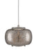 Currey and Company - 9000-0688 - One Light Pendant - Painted Silver/Nickel