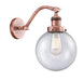 Innovations - 515-1W-AC-G204-8 - One Light Wall Sconce - Franklin Restoration - Antique Copper