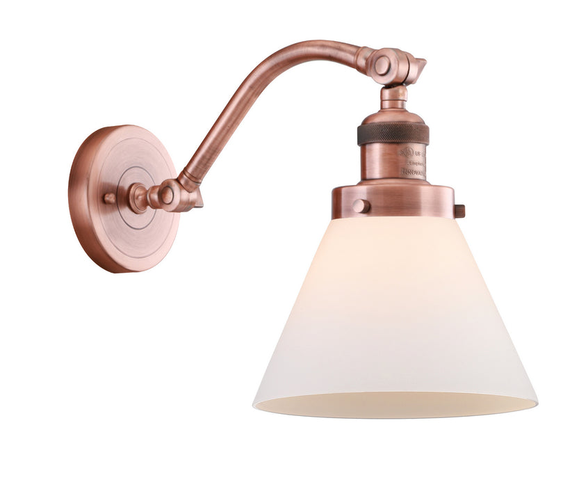 Innovations - 515-1W-AC-G41 - One Light Wall Sconce - Franklin Restoration - Antique Copper