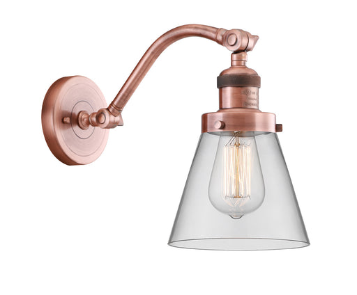 Innovations - 515-1W-AC-G62-LED - LED Wall Sconce - Franklin Restoration - Antique Copper