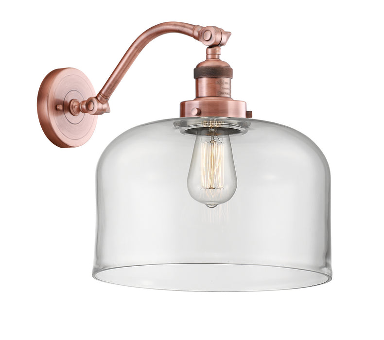 Innovations - 515-1W-AC-G72-L-LED - LED Wall Sconce - Franklin Restoration - Antique Copper