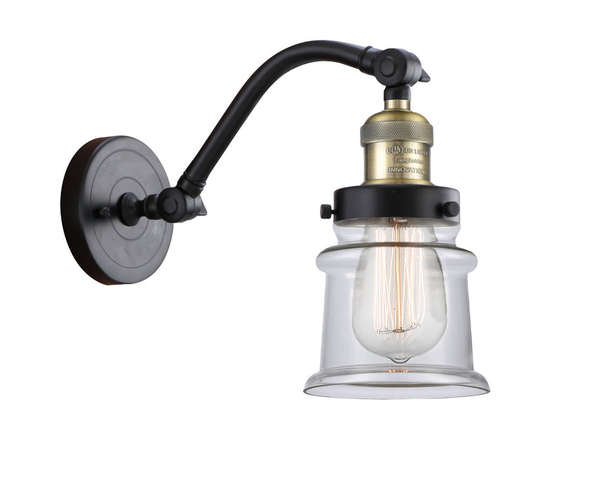 Innovations - 515-1W-BAB-G182S - One Light Wall Sconce - Franklin Restoration - Black Antique Brass