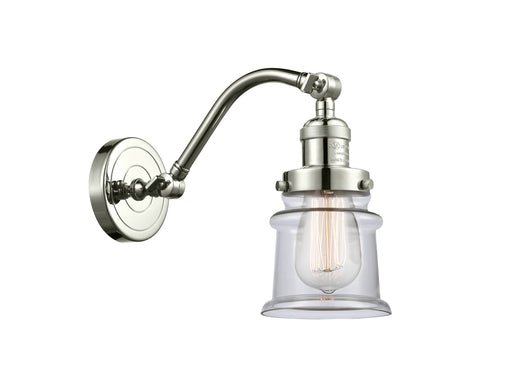 Innovations - 515-1W-PN-G182S - One Light Wall Sconce - Franklin Restoration - Polished Nickel