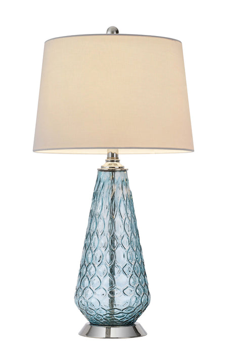 Cal Lighting - BO-2997TB - One Light Table Lamp - Mayfield - Aqua Blue