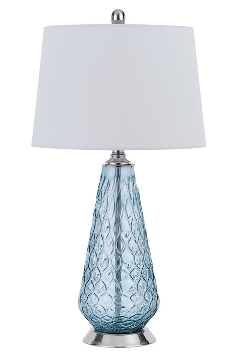 Cal Lighting - BO-2997TB - One Light Table Lamp - Mayfield - Aqua Blue