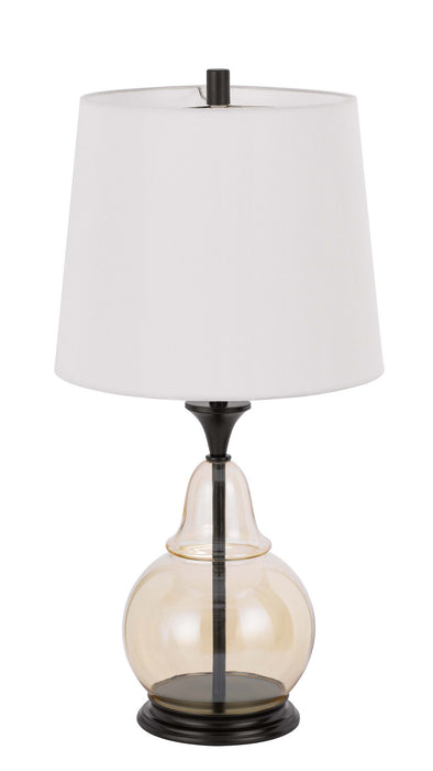 Cal Lighting - BO-3003TB - One Light Table Lamp - Kittery - Clear/Dark Bronze