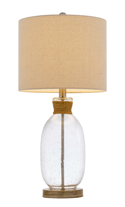 Cal Lighting - BO-3023TB - One Light Table Lamp - Seymour - Bubble Glass