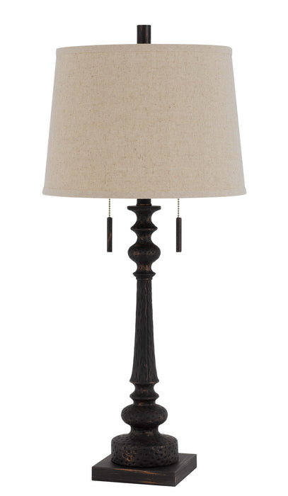 Cal Lighting - BO-3024TB - Two Light Table Lamp - Torrington - Rustic Iron