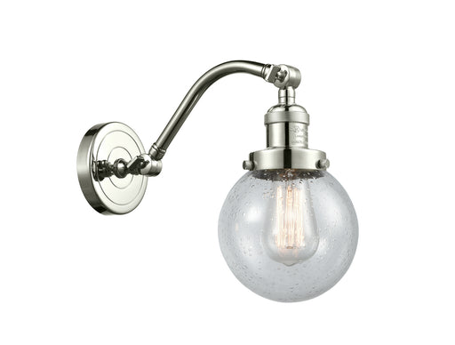 Innovations - 515-1W-PN-G204-6 - One Light Wall Sconce - Franklin Restoration - Polished Nickel