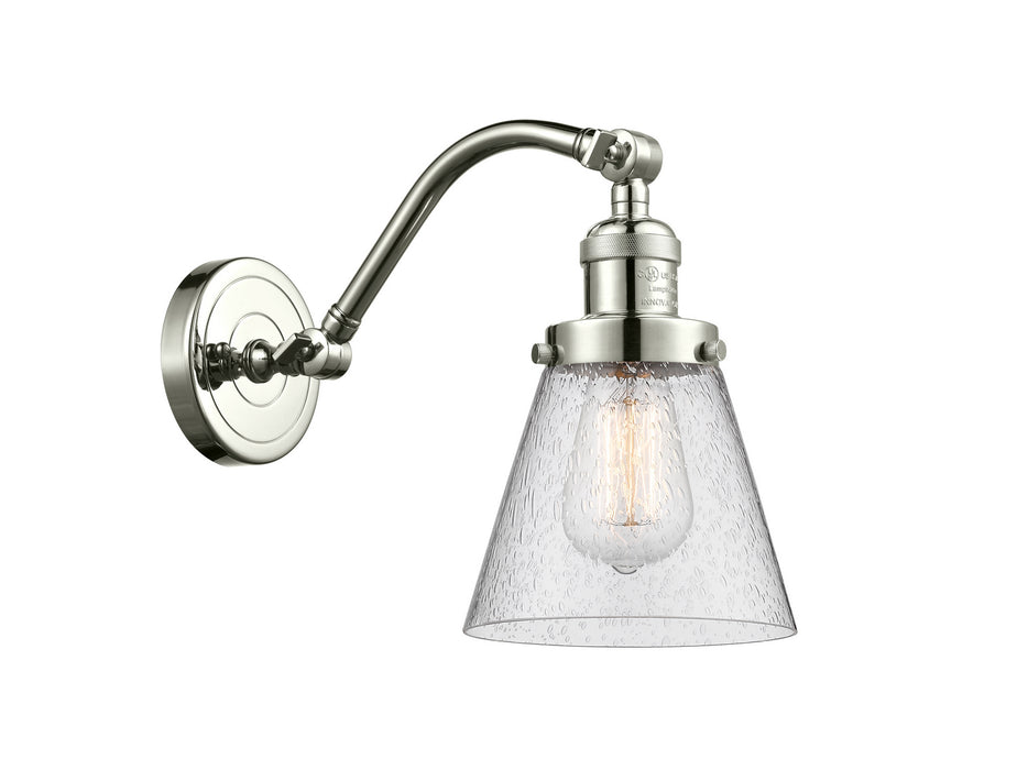 Innovations - 515-1W-PN-G64 - One Light Wall Sconce - Franklin Restoration - Polished Nickel