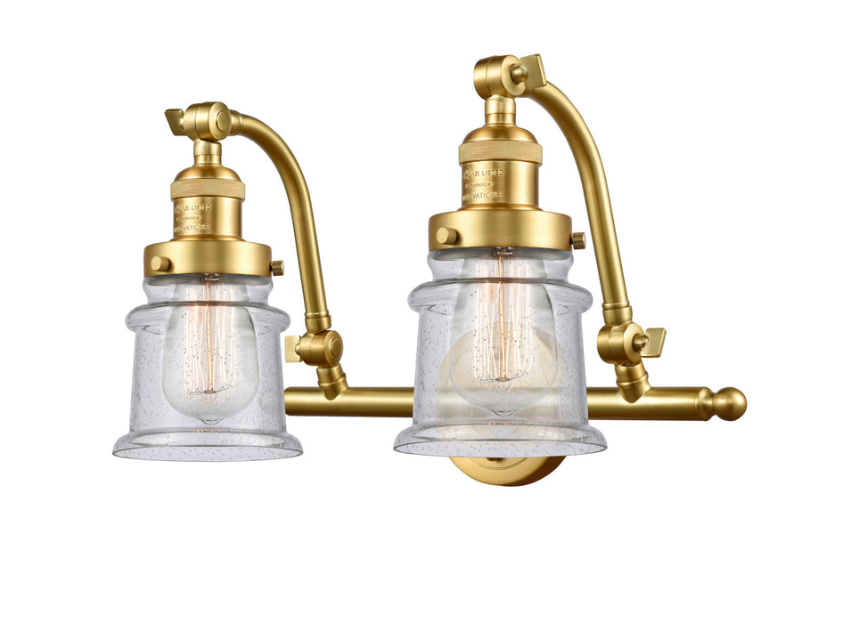 Innovations - 515-2W-SG-G184S - Two Light Bath Vanity - Franklin Restoration - Satin Gold