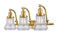 Innovations - 515-3W-SG-G194 - Three Light Bath Vanity - Franklin Restoration - Satin Gold