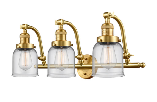 Innovations - 515-3W-SG-G52 - Three Light Bath Vanity - Franklin Restoration - Satin Gold