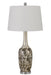 Cal Lighting - BO-2914TB-2 - Two Light Table Lamp - Paxton - Pearl/Black