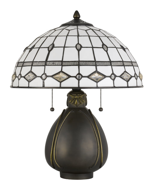 Cal Lighting - BO-2942TB - Two Light Table Lamp - Tiffany - Dark Bronze
