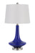 Cal Lighting - BO-2960TB-2 - Two Light Table Lamp - Kleve - Royal Blue