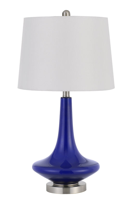 Cal Lighting - BO-2960TB-2 - Two Light Table Lamp - Kleve - Royal Blue