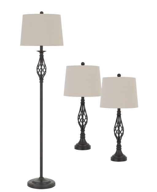 Cal Lighting - BO-2963-3 - Table and Floor Lamp - Armadillo