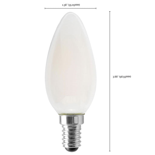 Satco - S12118 - Light Bulb - Frosted