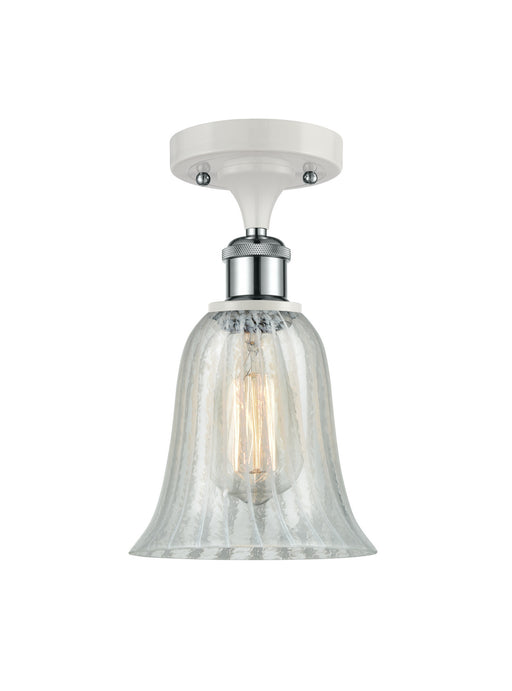 Innovations - 516-1C-WPC-G2811 - One Light Semi-Flush Mount - Ballston - White and Polished Chrome