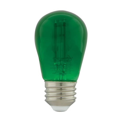 Satco - S8024 - Light Bulb - Transparent Green