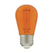 Satco - S8026 - Light Bulb - Transparent Orange