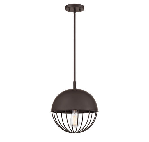 Meridian - M50039ORB - One Light Outdoor Pendant - Moutd - Oil Rubbed Bronze