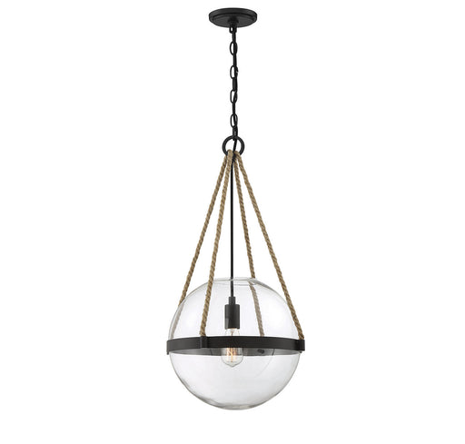 Meridian - M70091ORB - One Light Pendant - Mpend - Oil Rubbed Bronze