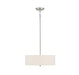 Meridian - M70109BN - Three Light Pendant - Brushed Nickel