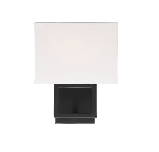 Meridian - M90009MBK - One Light Wall Sconce - Mscon - Matte Black