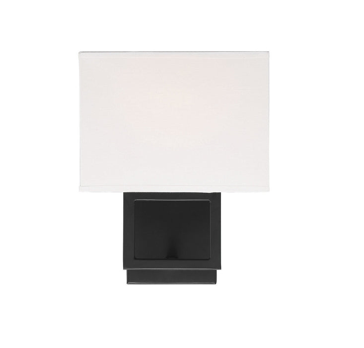 Meridian - M90009MBK - One Light Wall Sconce - Mscon - Matte Black