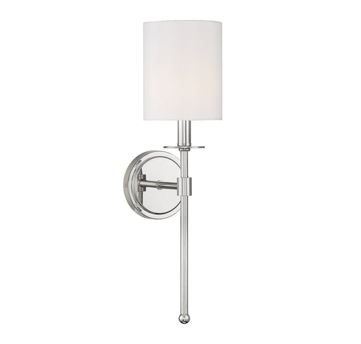 Meridian - M90057PN - One Light Wall Sconce - Polished Nickel