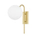 Mitzi - H504101-AGB - One Light Wall Sconce - Ingrid - Aged Brass