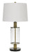 Cal Lighting - BO-2988TB - One Light Table Lamp - Morrilton - Glass/Light Oak