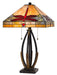 Cal Lighting - BO-3009TB - Two Light Table Lamp - Tiffany - Tiffany