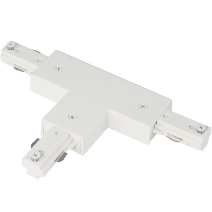 Cal Lighting - HT-282-LEFT-WH - T, Mid Point Out, Polarity On Left - Cal Track - White