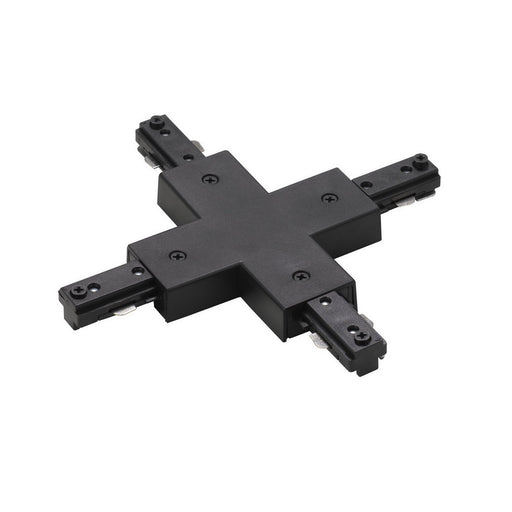 Cal Lighting - HT-284-BK - X Connector (3 Wires) - Cal Track - Black