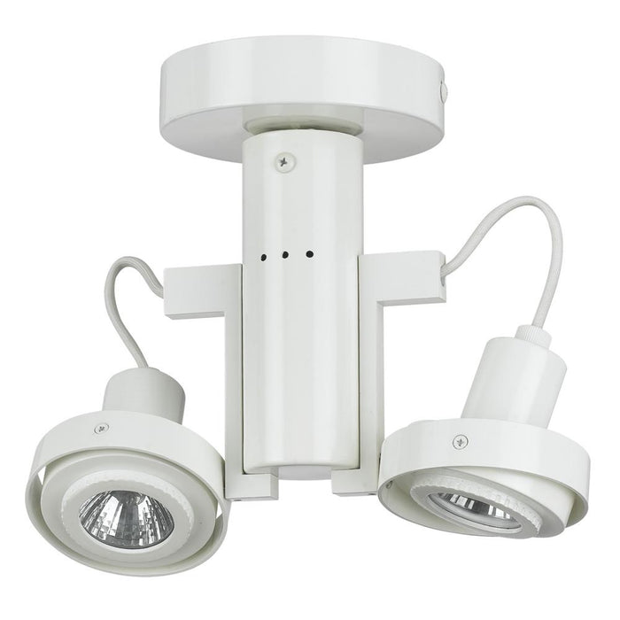 Cal Lighting - HT-962/GU10-WH - Two Light Track Fixture - White