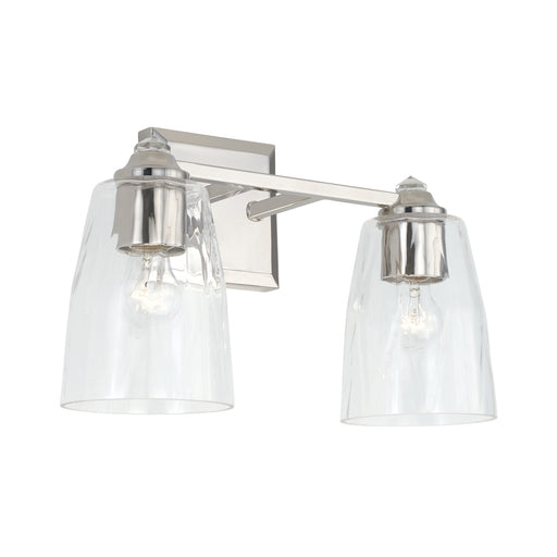 Capital Lighting - 141821PN-509 - Two Light Vanity - Laurent - Polished Nickel
