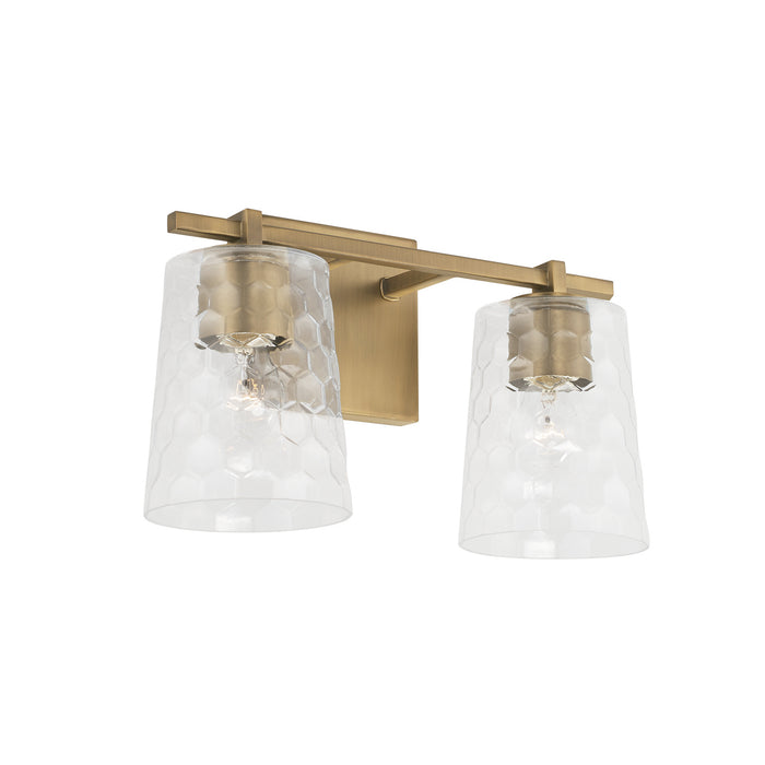 Capital Lighting - 143521AD-517 - Two Light Vanity - Independent - Aged Brass