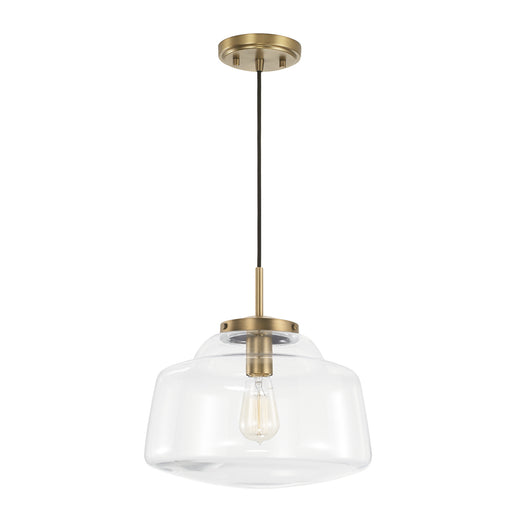 Capital Lighting - 342711AD - One Light Pendant - Dillon - Aged Brass