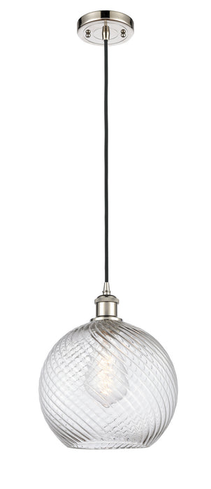 Innovations - 516-1P-PN-G1214-10 - One Light Mini Pendant - Ballston - Polished Nickel